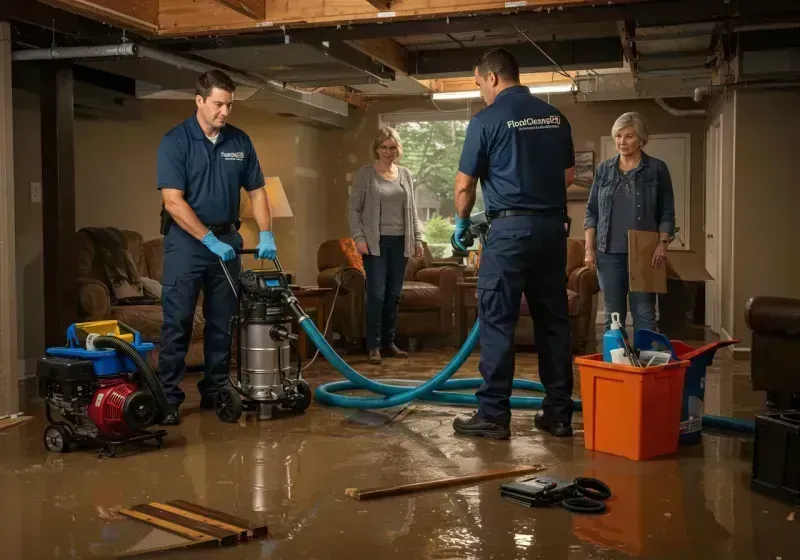 Basement Water Extraction and Removal Techniques process in Liberty, SC